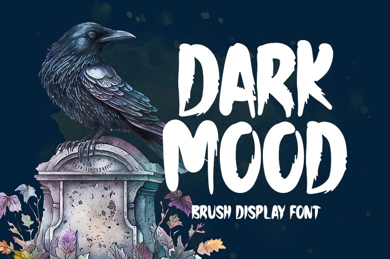 Dark Mood Schriftart