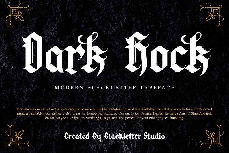 Dark Rock Carattere