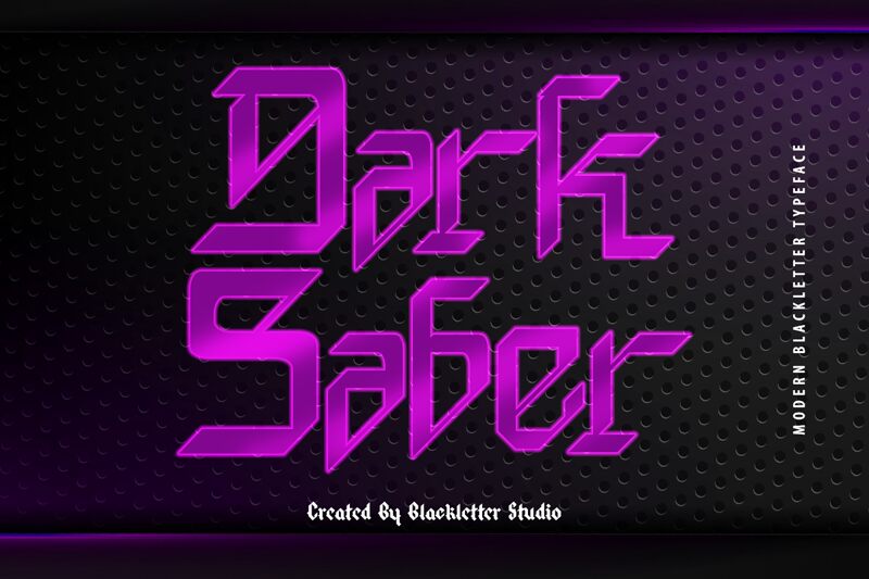 Dark Saber Carattere