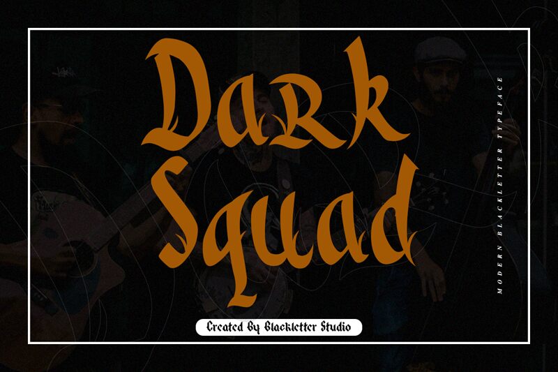Dark Squad Carattere