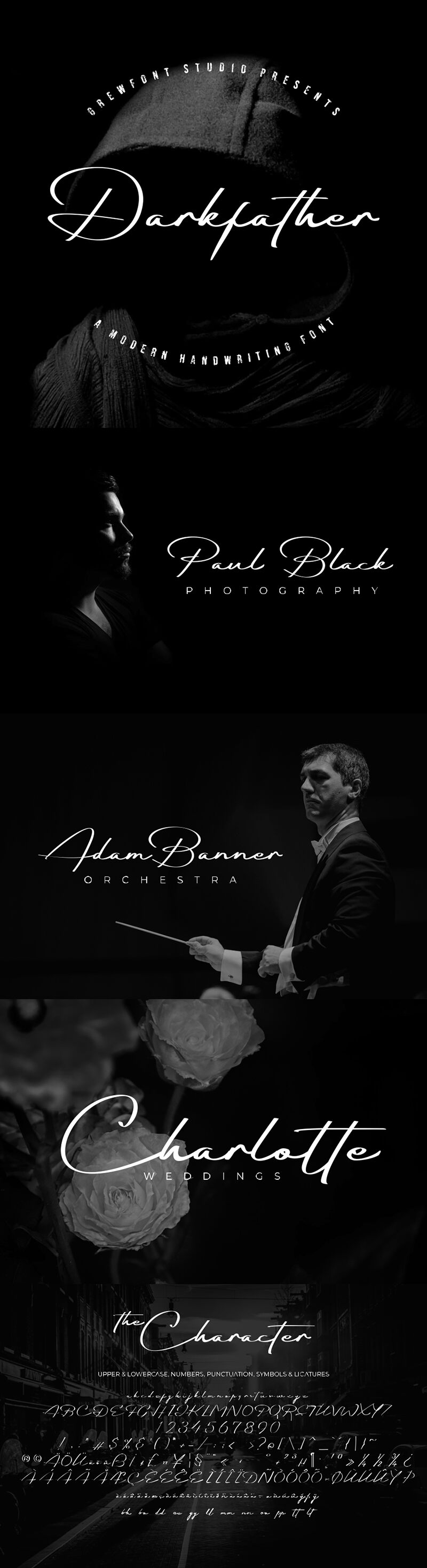 Darkfather Schriftart
