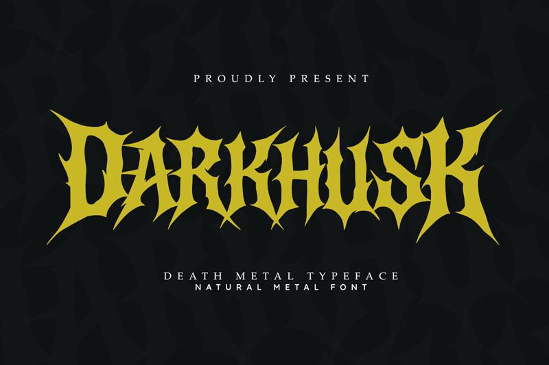 Darkhusk Druh písma