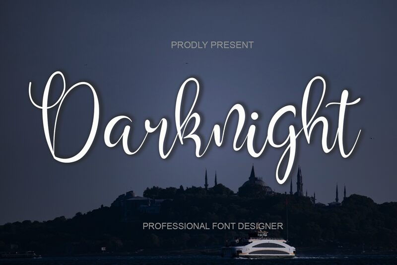 Darknight Czcionka