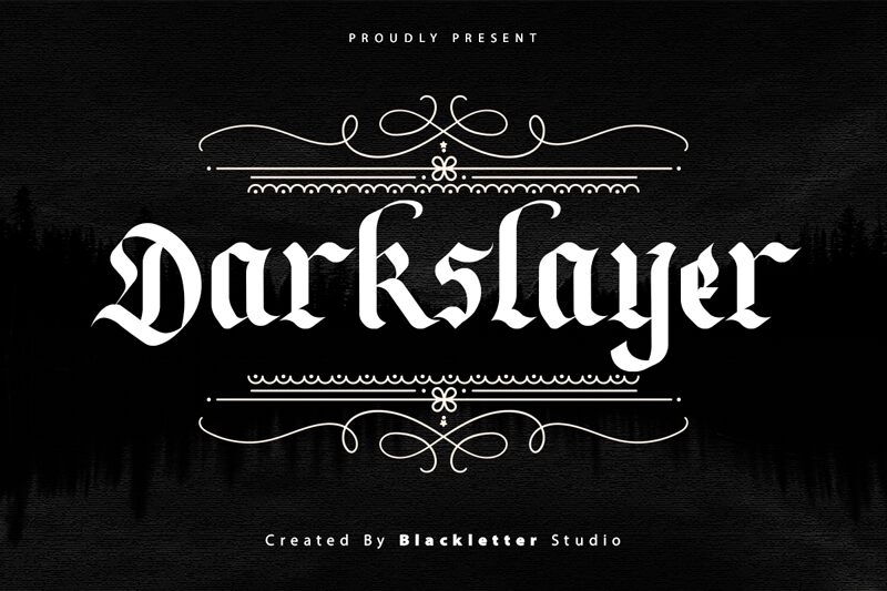 Darkslayer font | Fonts2u.com