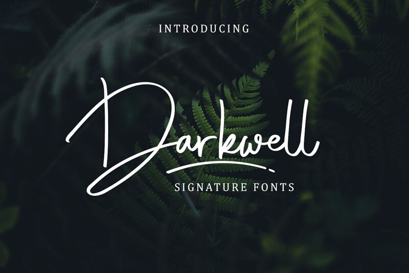 Darkwell 2 Schriftart