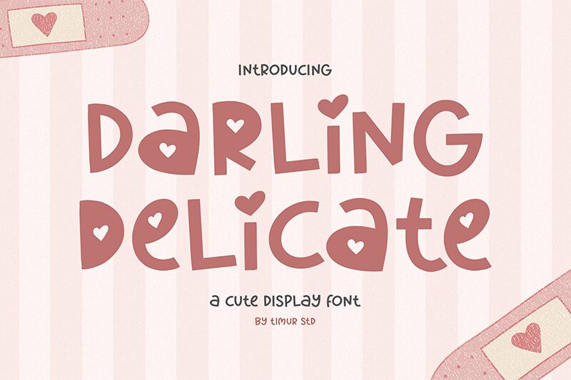 Darling Delicate 字体