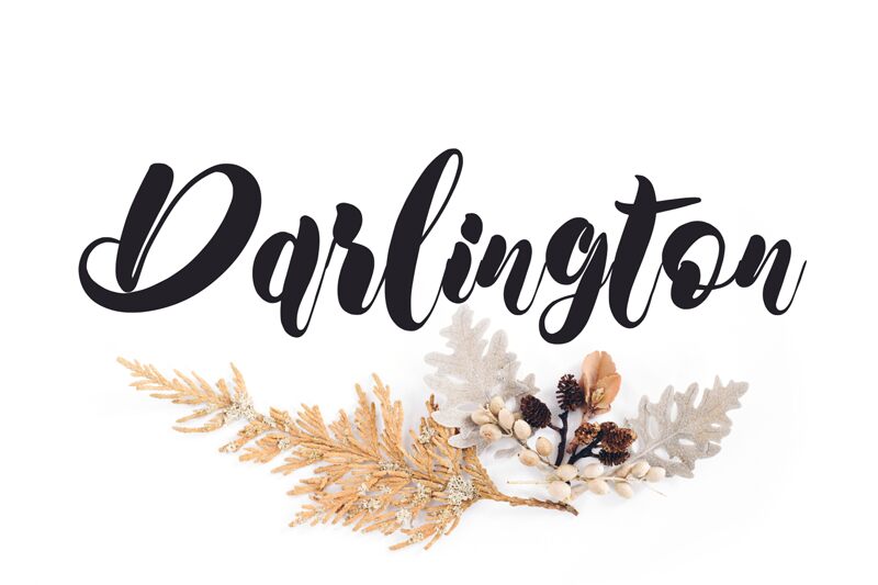 Darlington Czcionka