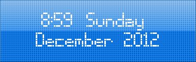 Dash Dot LCD-7 Carattere