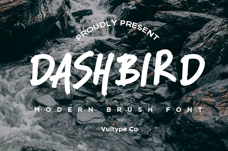 DASHBIRD Schriftart