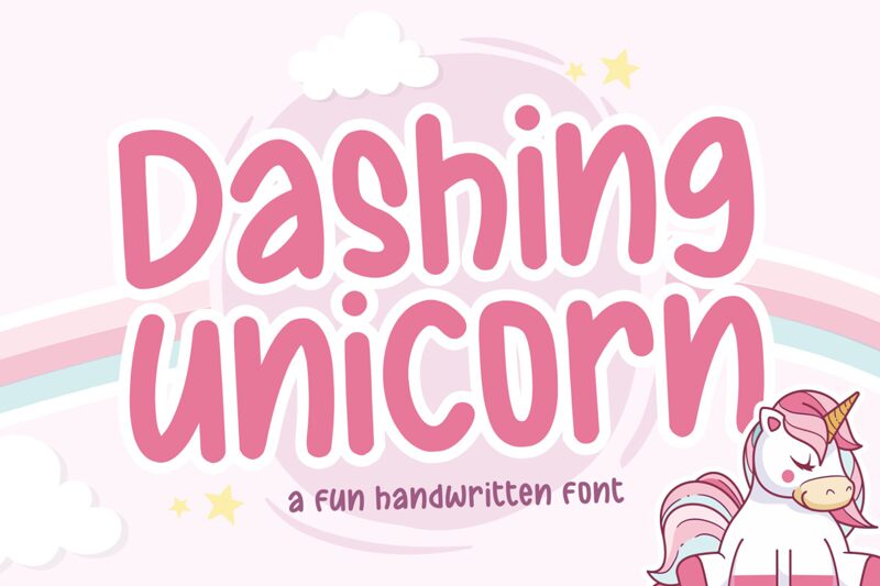 Dashing Unicorn 字体