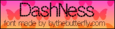 DashNess Czcionka