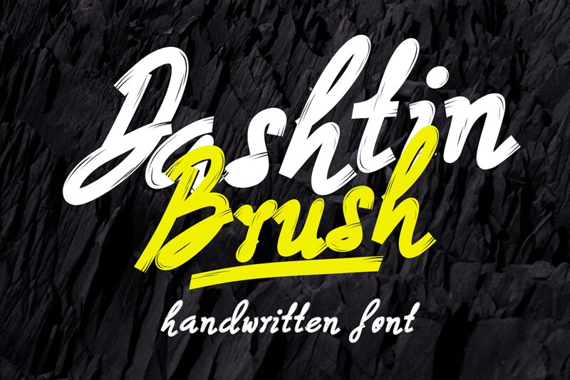 Dashtin Brush 字体