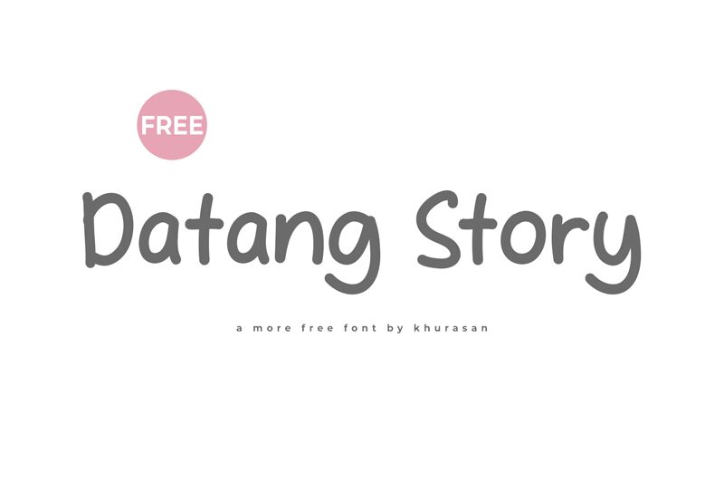 Datang Story 字体