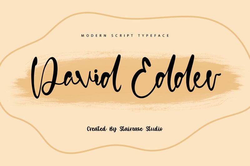 David Edder Carattere