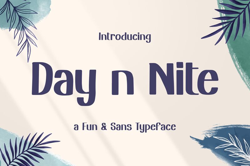 Day n Nite 字体