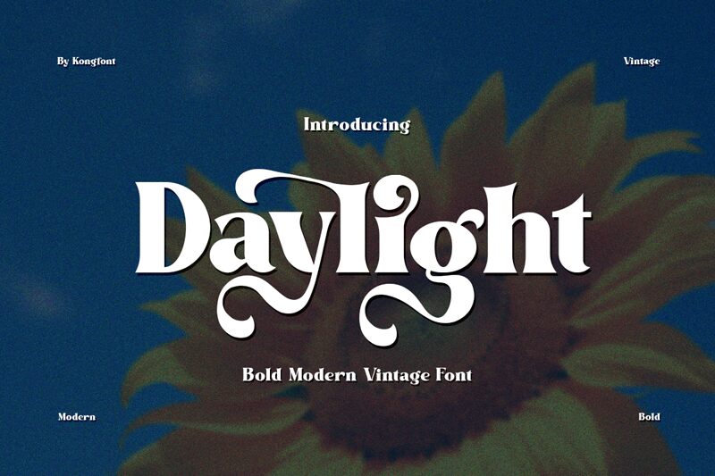 Daylight フォント