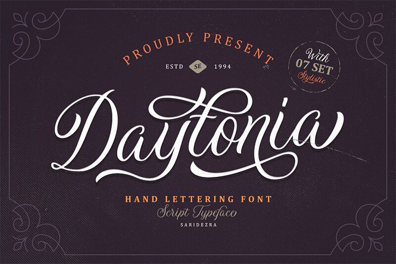 Daytonia Schriftart