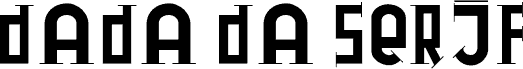 DadaDaSerif