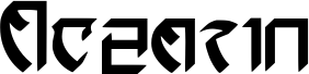 Daedriccalligraphy Regular