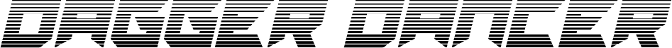 Dagger Dancer Gradient Italic