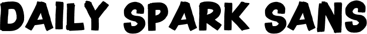 DailySparkSansDEMO 字体