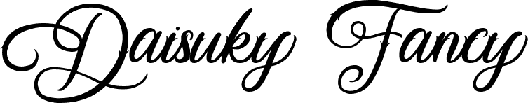 Daisuky Fancy font | Fonts2u.com