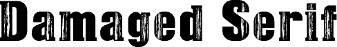 Damaged Serif Regular