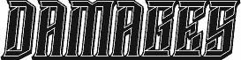 Damages 3D Filled Italic