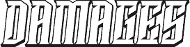 Damages 3D Italic