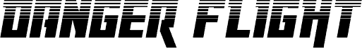 Danger Flight Halftone Italic