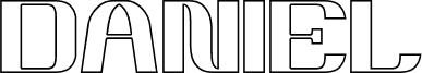 DANIEL-Hollow Bold