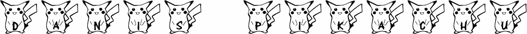 Dani's Pikachu