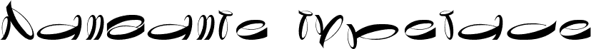 Danzante typeface Regular
