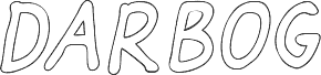 Darbog outline Bold Italic