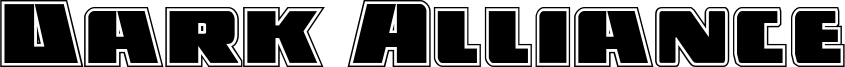 Dark Alliance Academy 字体预览