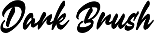 Dark Brush Regular