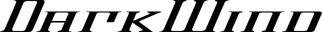DarkWind Expanded Italic