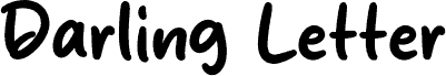 Darling Letter