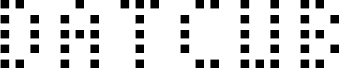 Preview of the DatCub Light font
