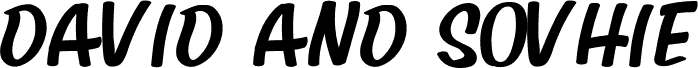 David And SovhieDEMO Sans