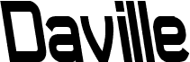 Daville Condensed Rev Slanted