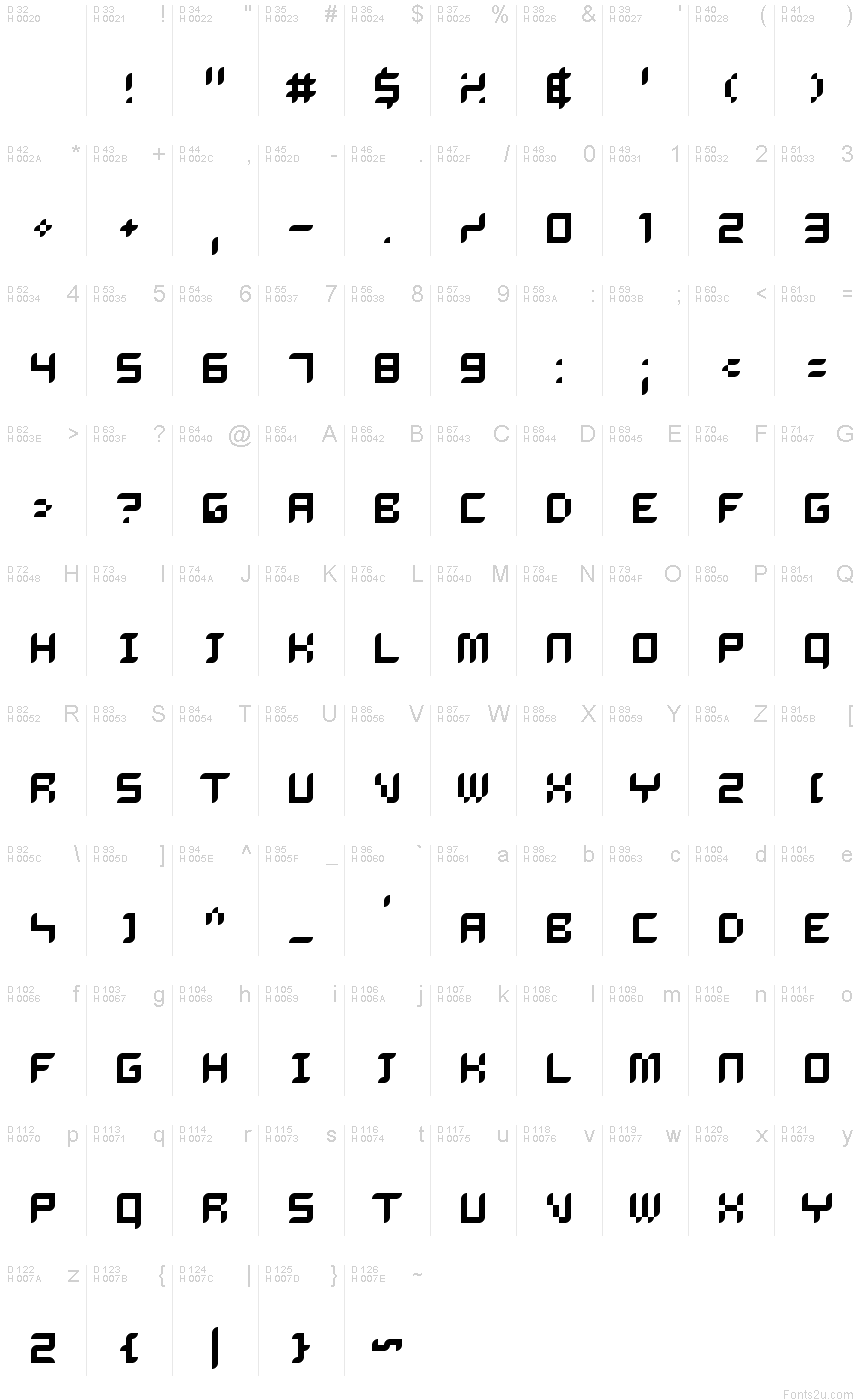 Dalila fonte Fonts2u