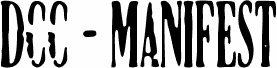 DCC-Manifest