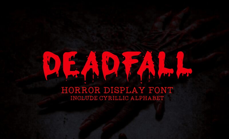 Deadfall Schriftart