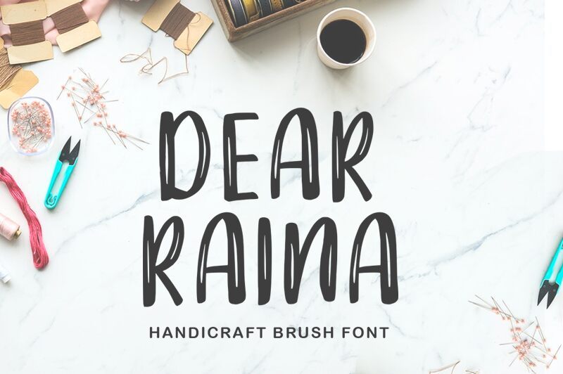 DEAR RAINA Carattere