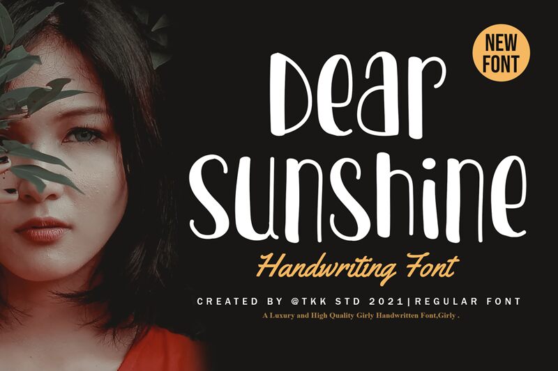 Dear Sunshine Schriftart