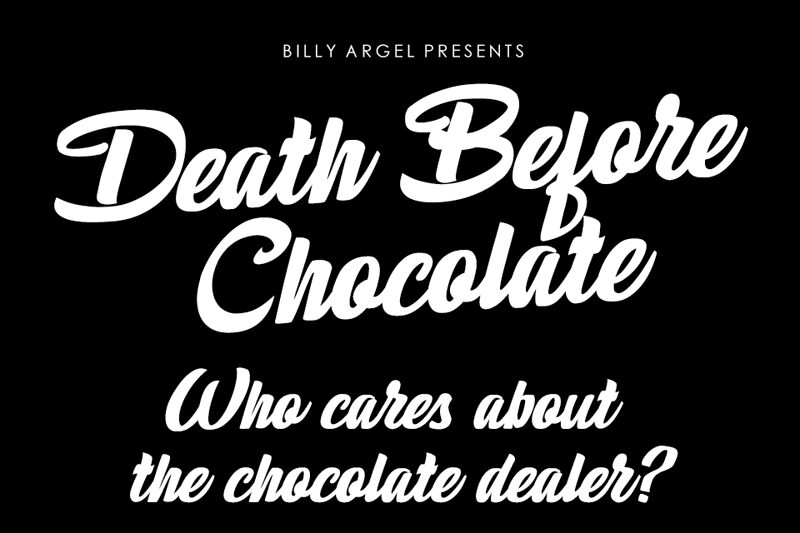 Death Before Chocolate Schriftart