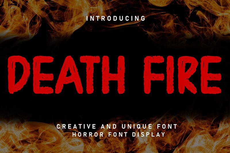 Death Fire 字体