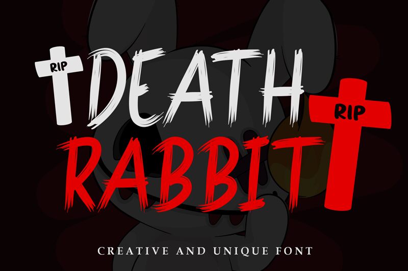 Death Rabbit Czcionka