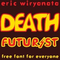 DeathFuturist Czcionka